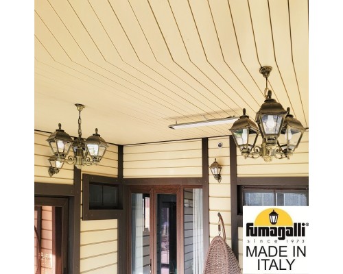 Подвесной уличный светильник (ЛЮСТРА) FUMAGALLI SICHEM/CEFA 3L U23.120.S30.BXE27