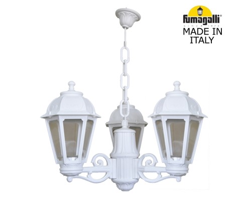 Подвесной уличный светильник FUMAGALLI SICHEM/SABA 3L K22.120.S30.WXE27
