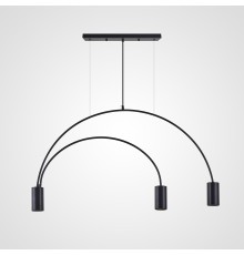 Подвесной светильник ARC 3 Black ImperiumLoft