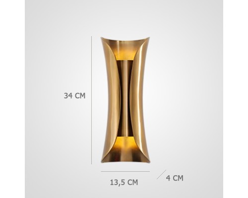 Настенное бра INFINITI Brass H34 ImperiumLoft