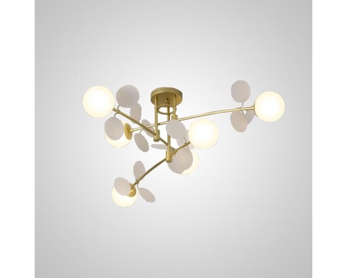 Потолочная люстра Light of MATISSE B D120 Gold White ImperiumLoft