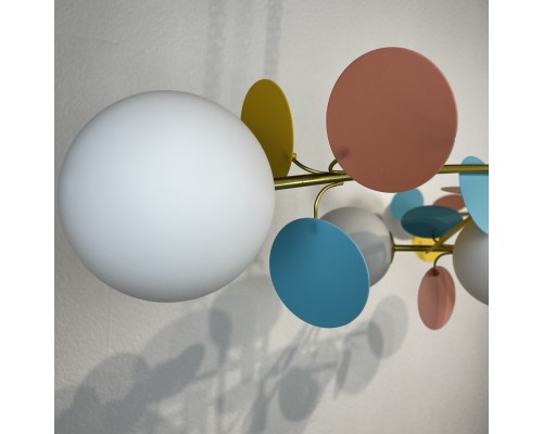 Потолочная люстра Light of MATISSE B D120 Gold Multicolor ImperiumLoft