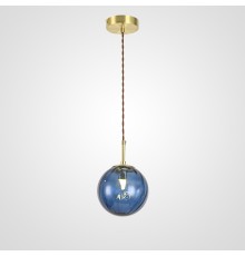 Подвесной светильник ASKA D150 Blue ImperiumLoft