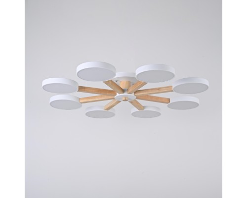 Потолочная люстра TURNA 8 White