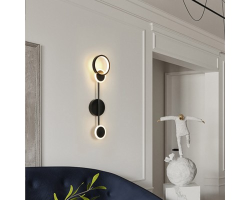 Настенный светильник ZINGY A Black ImperiumLoft