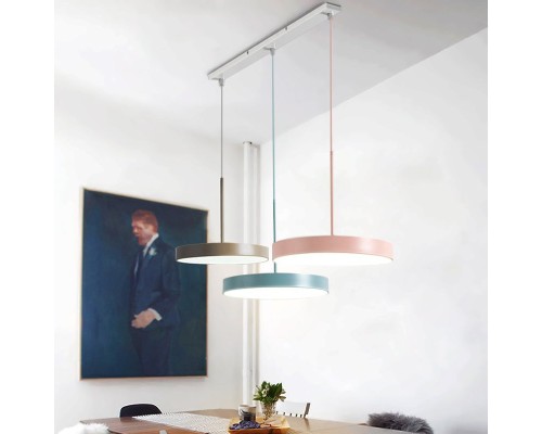 Подвесной светильник TURNA ONE D40 Gray by ImperiumLoft