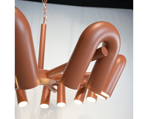 Подвесная люстра FANNY 16 Orange ImperiumLoft