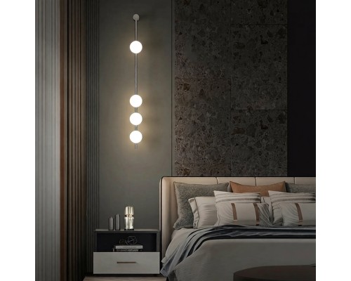 Настенный светильник ADILS WALL H130 Nickel ImperiumLoft