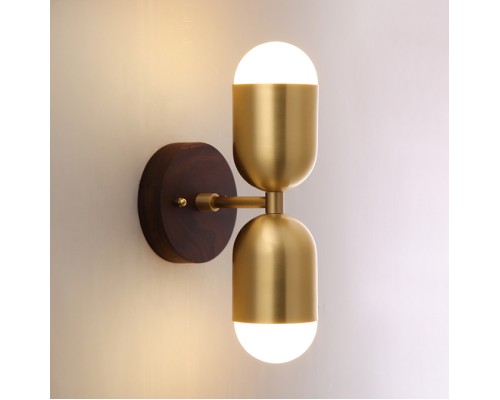 Настенный светильник CHRIS B Brass ImperiumLoft