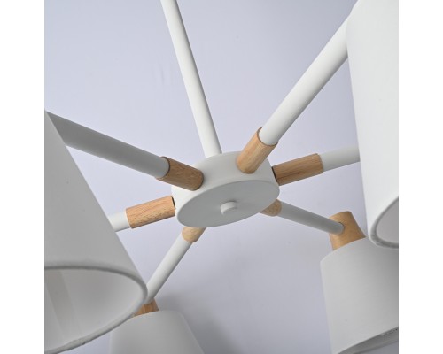 Люстра на штанге NATURA A WHITE 6