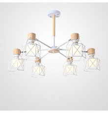 Потолочная люстра CORF B3 White 6 lamps ImperiumLoft