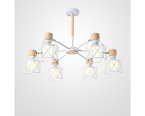 Потолочная люстра CORF B3 White 6 lamps ImperiumLoft