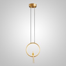 Подвесной светильник REMUS ONE Brass ImperiumLoft
