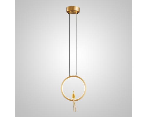 Подвесной светильник REMUS ONE Brass ImperiumLoft