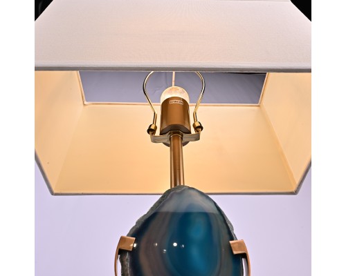Настольная лампа Blue Agate Table Lamp ImperiumLoft