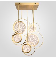 Дизайнерская люстра на штанге ЛУНА lighting collection L60 ImperiumLoft