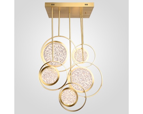 Дизайнерская люстра на штанге ЛУНА lighting collection L60