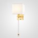 Бра Regina Andrew Crystal Sconce Brass ImperiumLoft