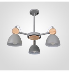 Люстра на штанге ROLLA 3 Gray ImperiumLoft