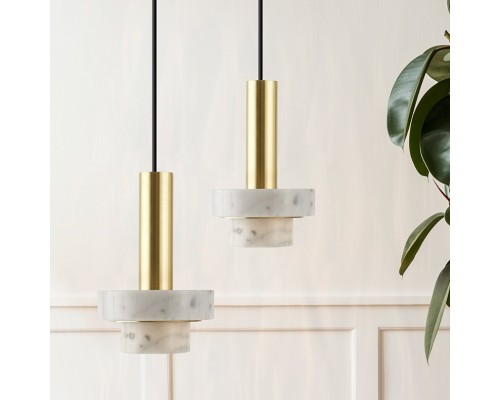 Подвесной светильник CADIS Белый мрамор