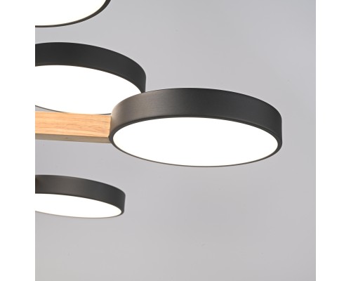 Люстра на штанге TURNA DBL L12 Black