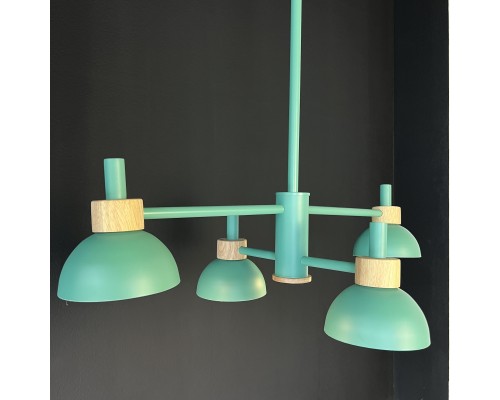 Люстра на штанге FANTA A 4 lights Green ImperiumLoft