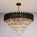 Подвесная люстра Empire Black Chandelier Crystal D 70 ImperiumLoft