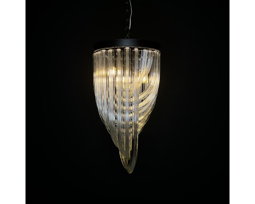 Подвесная люстра Chandelier Murano Clear ImperiumLoft