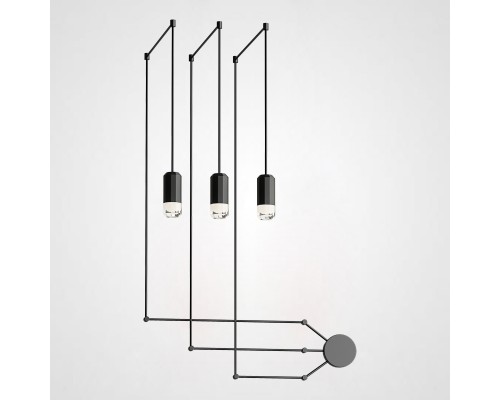 Подвесной светильник Via Wireflow polyhedral 0363 FreeForm Suspension lamp