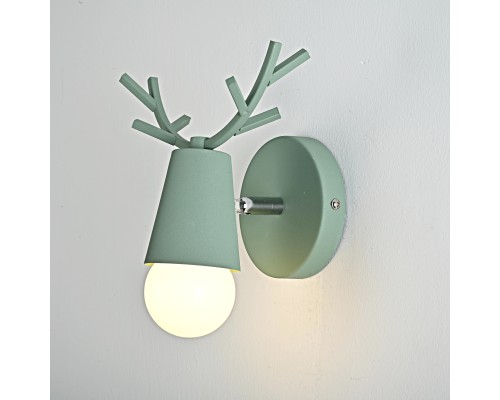 Бра с рожками DEER A Green