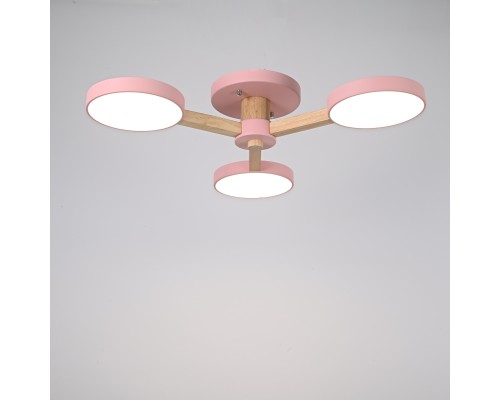 Потолочная люстра TURNA 3 Pink