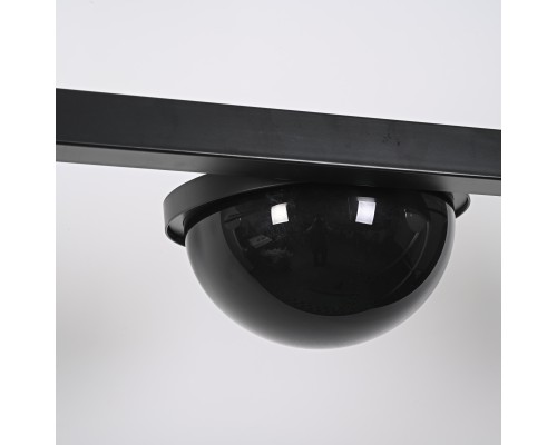 Реечный подвесной светильник PALMA Wall lamp 2 шара + 1 вазон горизонтальная ImperiumLoft