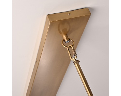 Люстра RH Boule De Cristal Linear Chandelier 6 Bronze