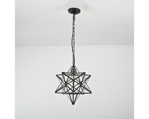 Люстра Black Star Clear Glass 35 см ImperiumLoft