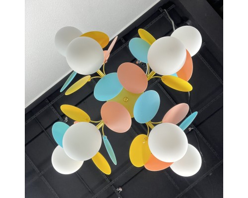 Люстра на штанге Light of MATISSE 8 ImperiumLoft