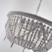 Подвесная люстра RH Anselme White Wood Weathered Chandelier