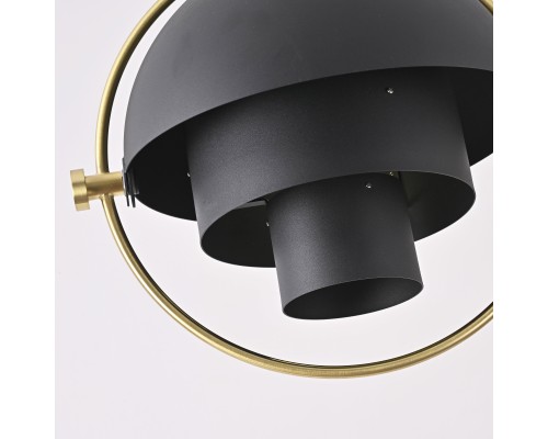 Подвесной светильник Louis Weisdorff Gubi Multi-lite Suspension Lamp Black ImperiumLoft