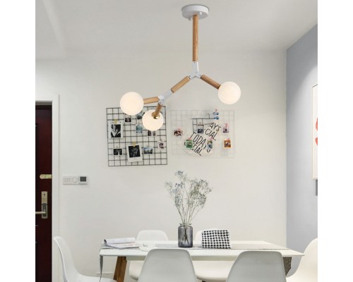 Люстра на штанге FORMULA 8 lamps ImperiumLoft