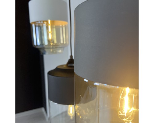 Подвесной светильник NORD A D18 Gray/Transparent ImperiumLoft