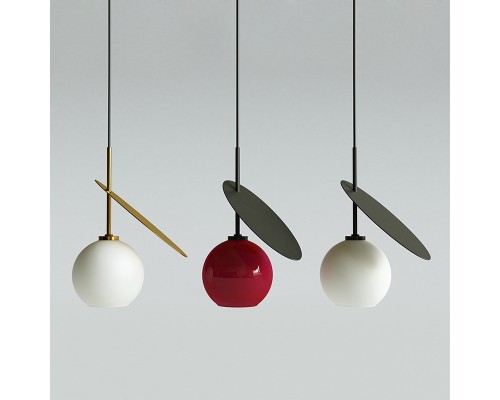 Подвесной светильник CHERRY D25 Black/White ImperiumLoft