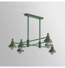 Подвесной реечный светильник FANTA LONG Green ImperiumLoft