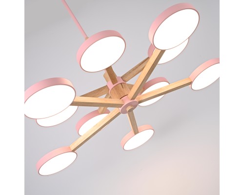 Люстра на штанге TURNA DBL L10 Pink