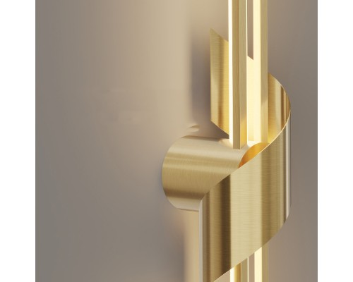 Бра TINUS BEND H85 Brass ImperiumLoft