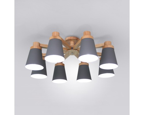 Потолочная люстра PROP 8 Grey ImperiumLoft