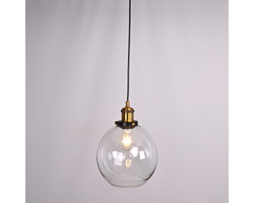 Подвесной светильник Loft Clear Glass Sphere Cloche