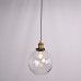 Подвесной светильник Loft Clear Glass Sphere Cloche
