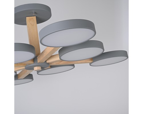 Потолочная люстра TURNA L8 Grey