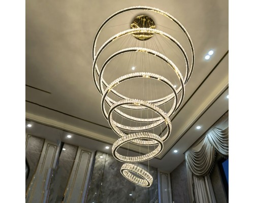 Подвесная люстра BERTOLDA B CAS D30+50+70+90+110+130+150 ImperiumLoft