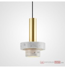 Подвесной светильник CADIS Белый мрамор ImperiumLoft