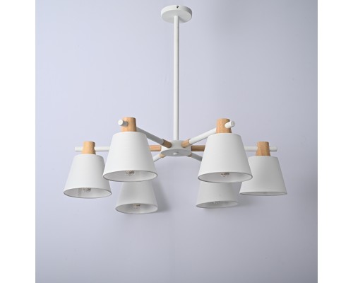 Люстра на штанге NATURA A WHITE 6